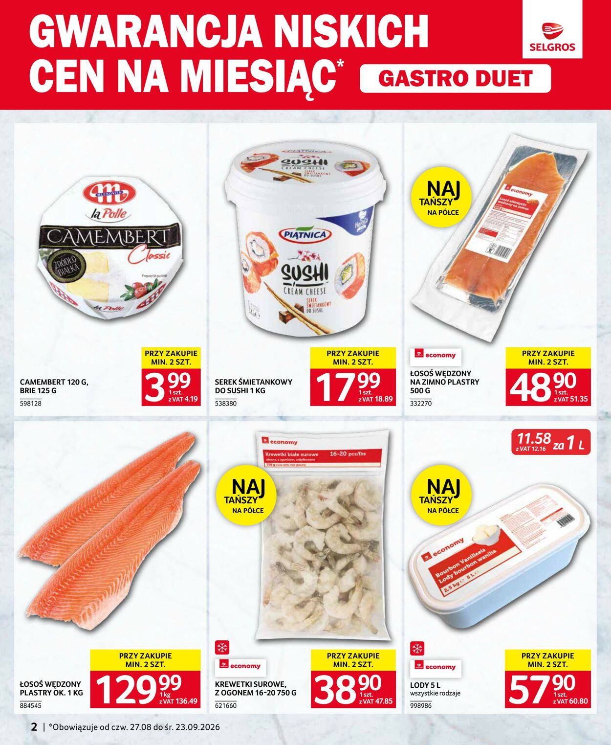 Gazetka Selgros 26.09.2026 - 19.10.2026
