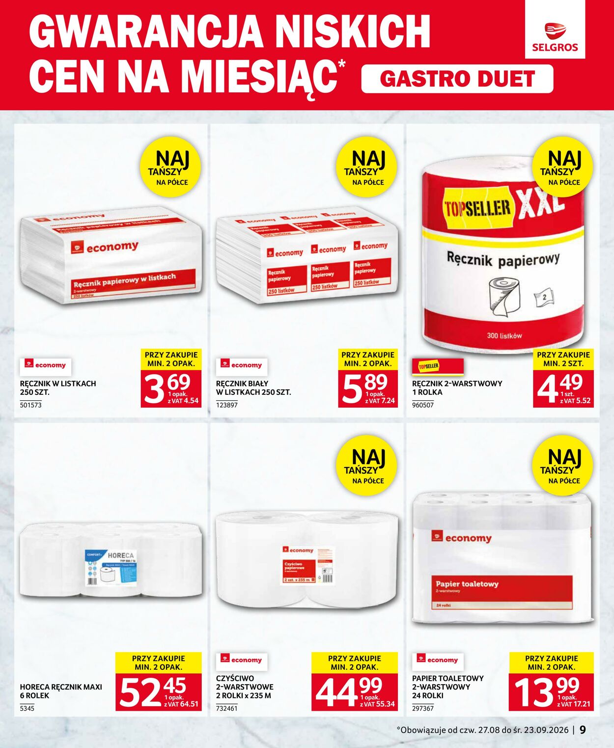Gazetka Selgros 26.09.2026 - 19.10.2026