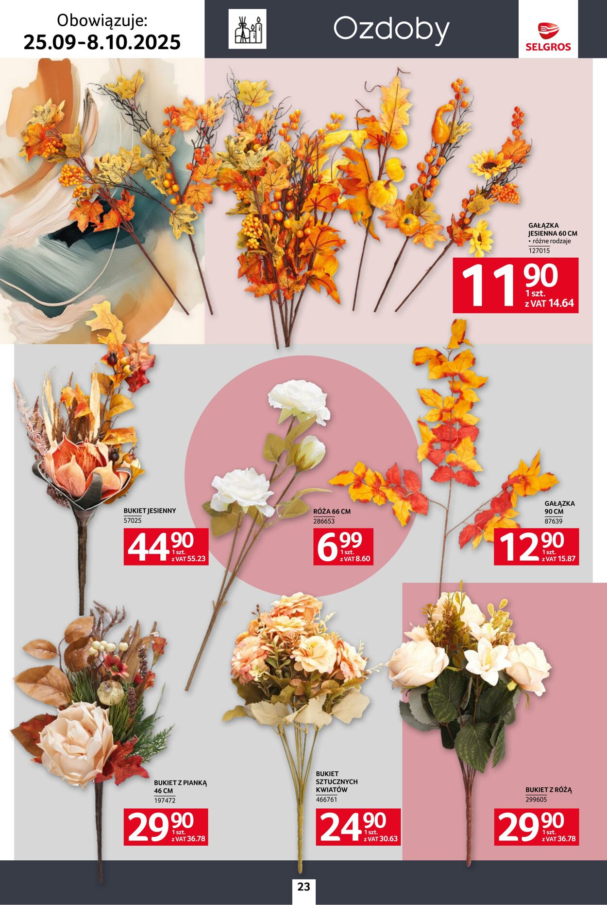 Gazetka Selgros 25.09.2025 - 08.10.2025