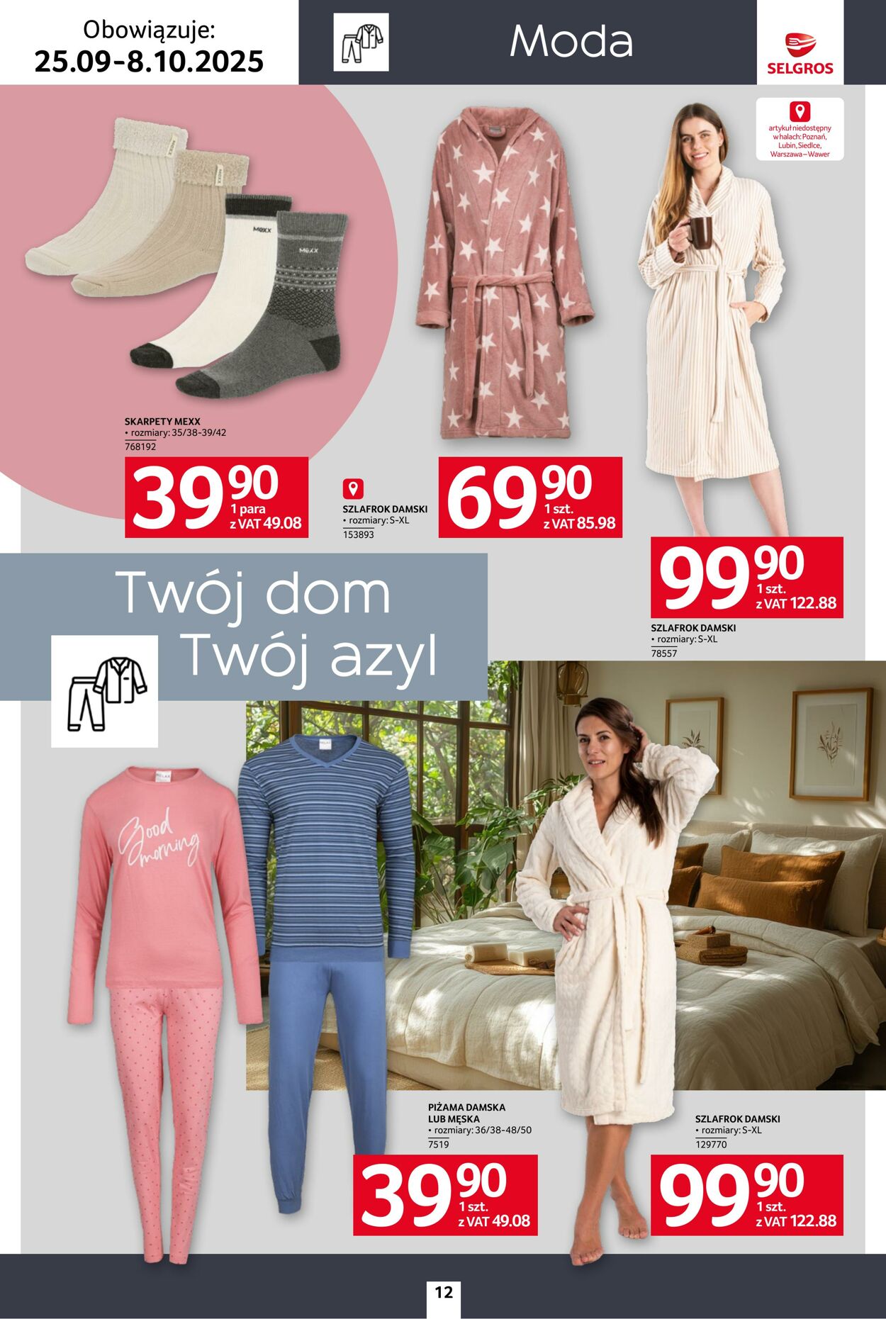 Gazetka Selgros 25.09.2025 - 08.10.2025
