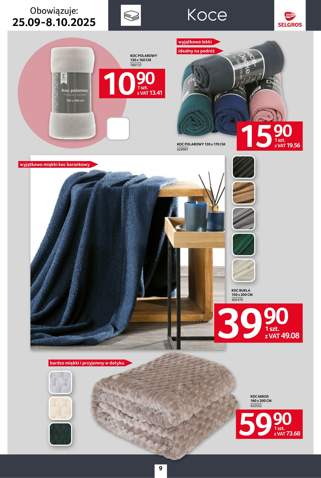 Gazetka Selgros 25.09.2025 - 08.10.2025