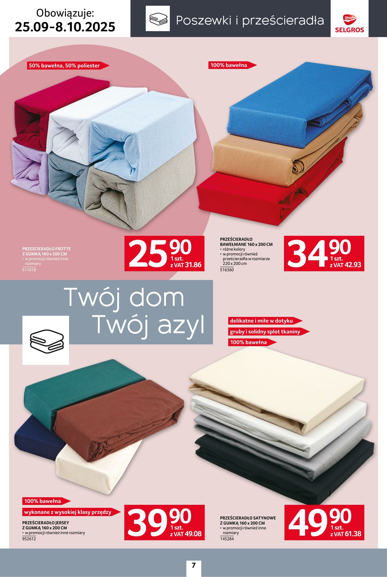 Gazetka Selgros 25.09.2025 - 08.10.2025