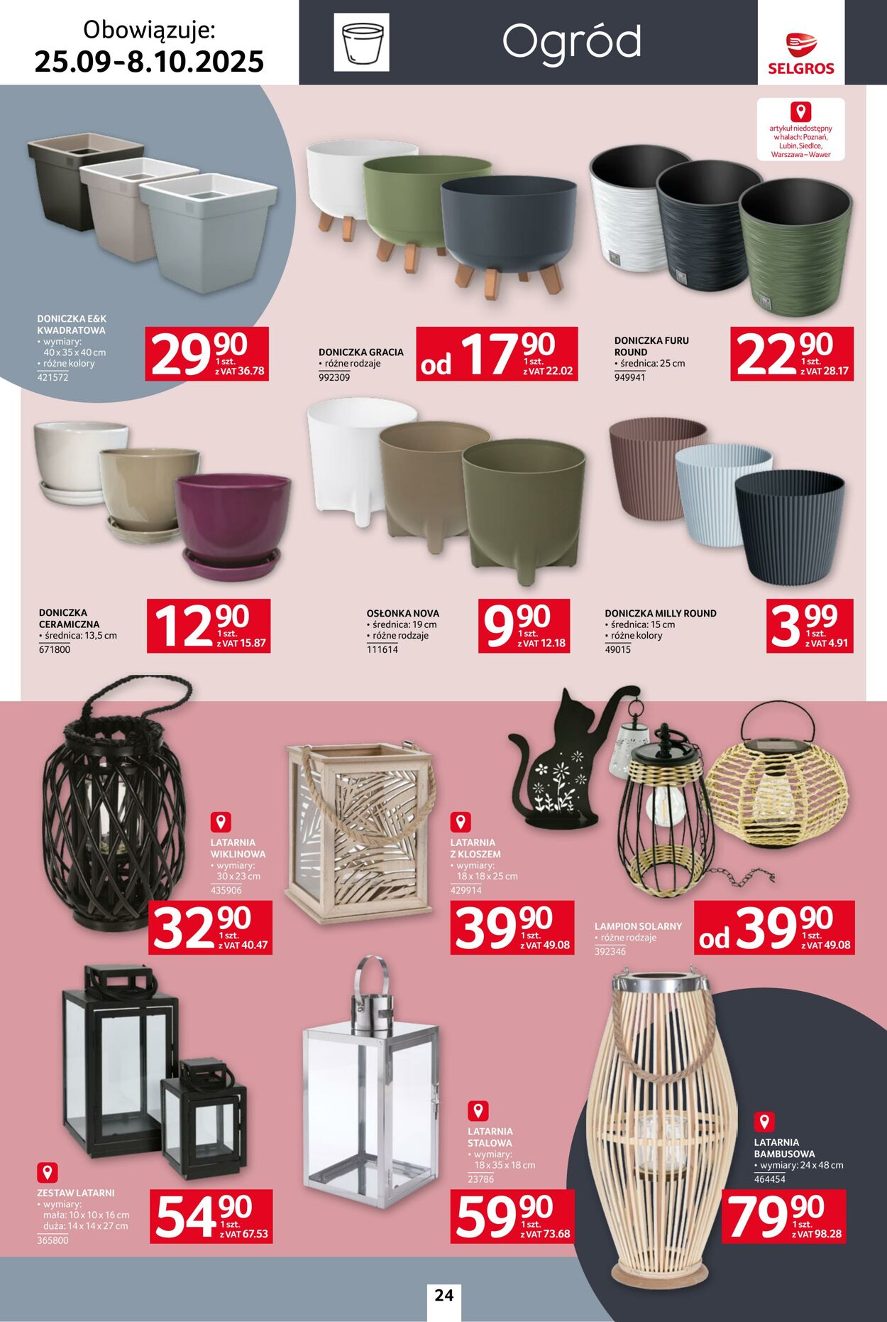 Gazetka Selgros 25.09.2025 - 08.10.2025
