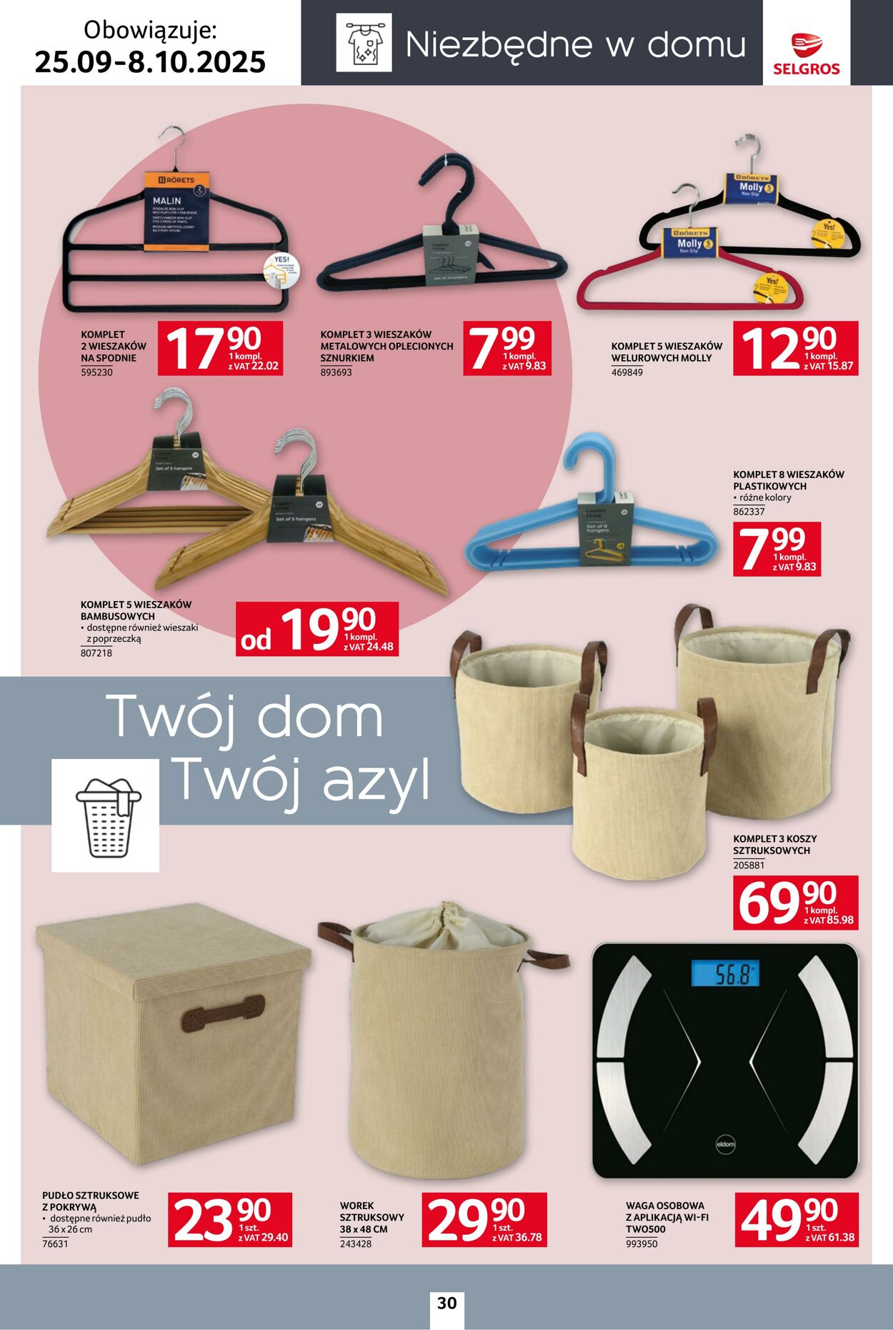 Gazetka Selgros 25.09.2025 - 08.10.2025
