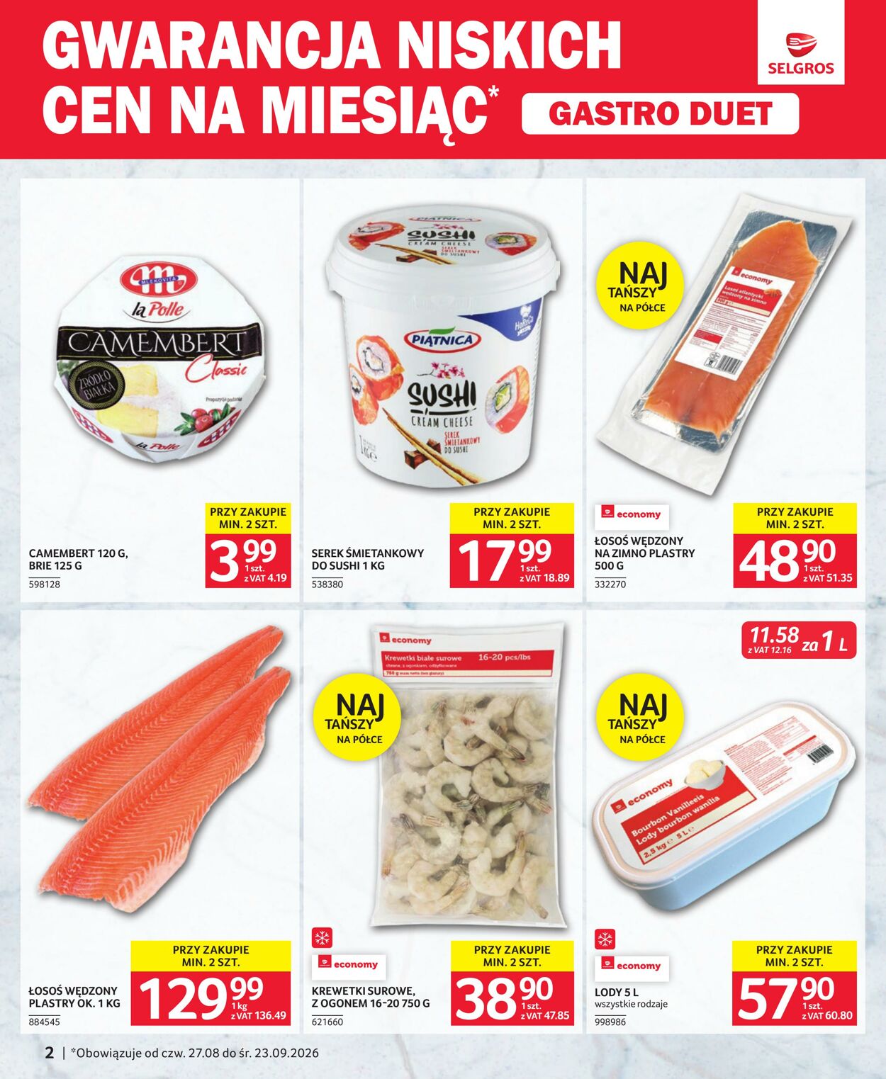 Gazetka Selgros 26.08.2026 - 18.09.2026