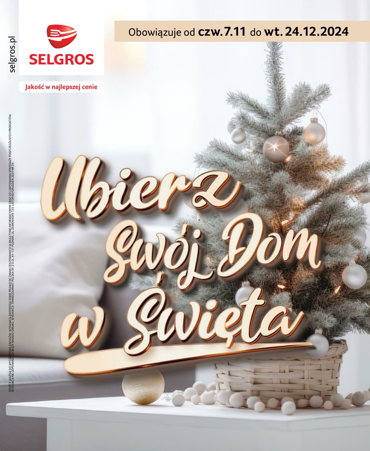 Gazetka Selgros 07.11.2024 - 24.12.2024