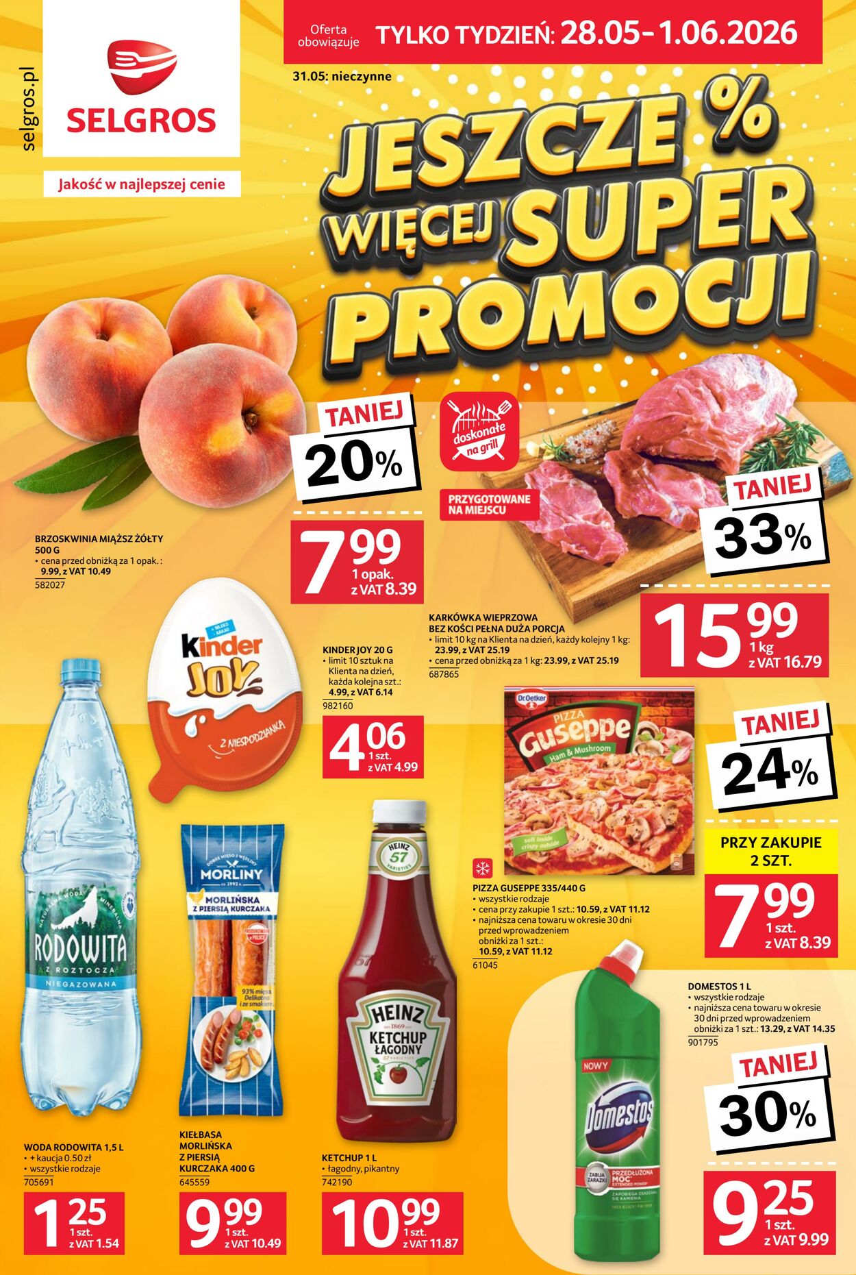 Gazetka Selgros 26.05.2026 - 11.06.2026