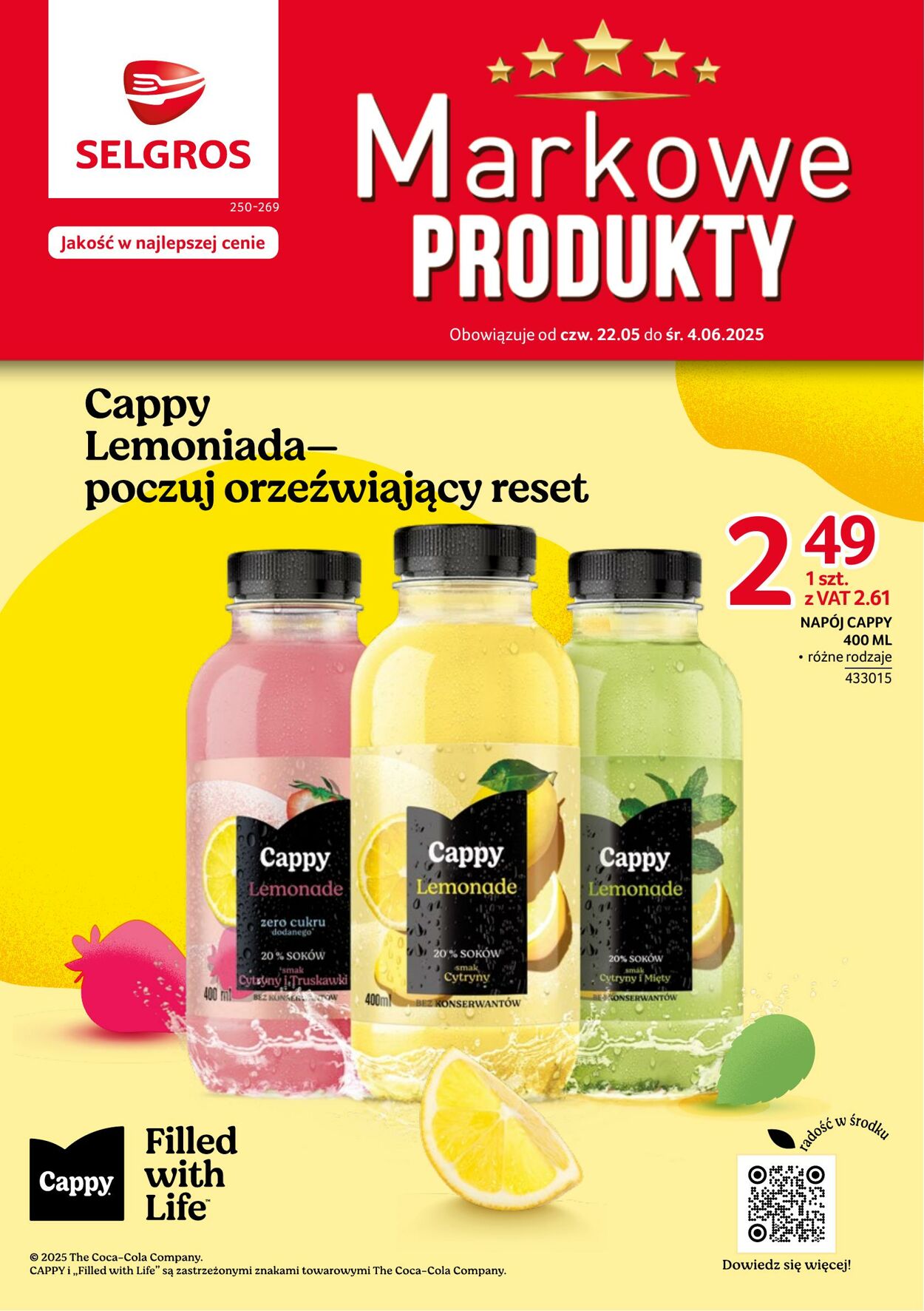 Gazetka Selgros 22.05.2025 - 04.06.2025