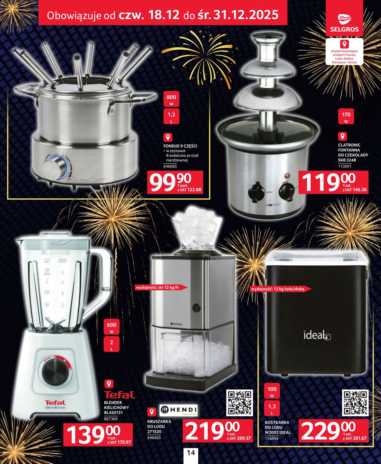 Gazetka Selgros 27.12.2025 - 31.12.2025