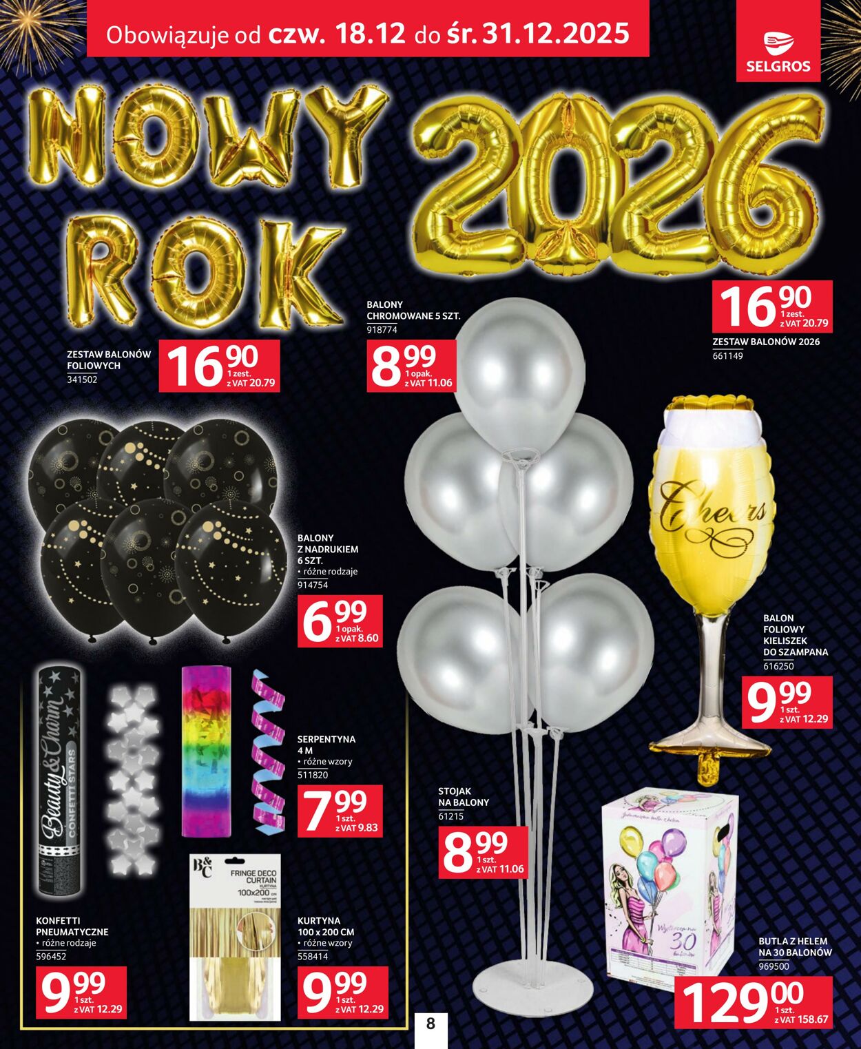 Gazetka Selgros 27.12.2025 - 31.12.2025