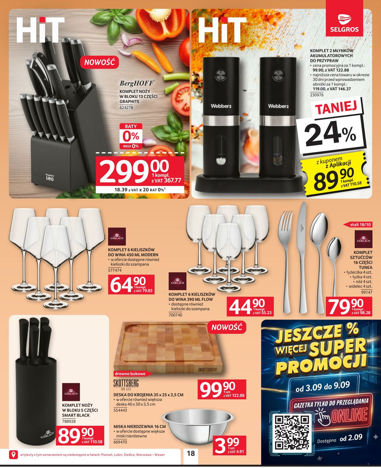 Gazetka Selgros 26.08.2026 - 18.09.2026