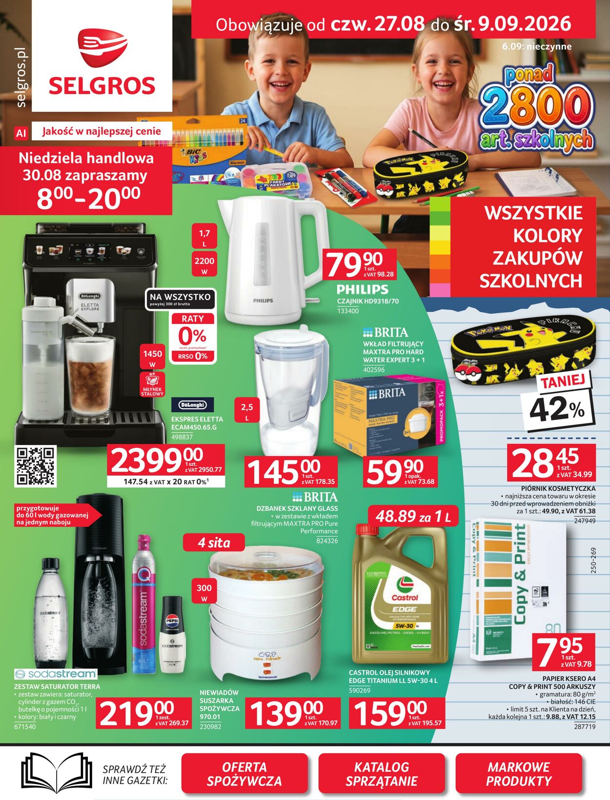 Gazetka Selgros 26.08.2026 - 18.09.2026