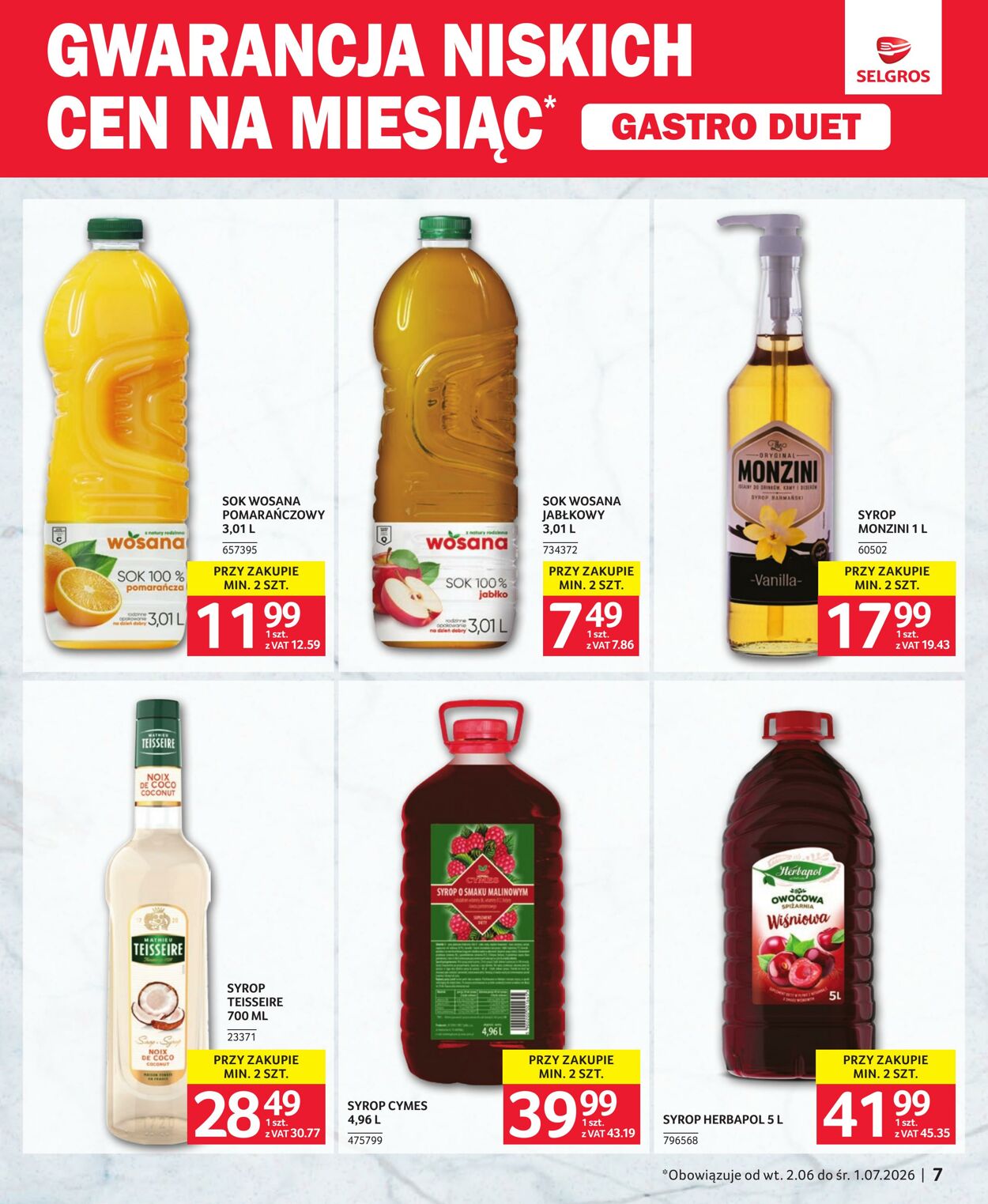 Gazetka Selgros 26.06.2026 - 13.07.2026
