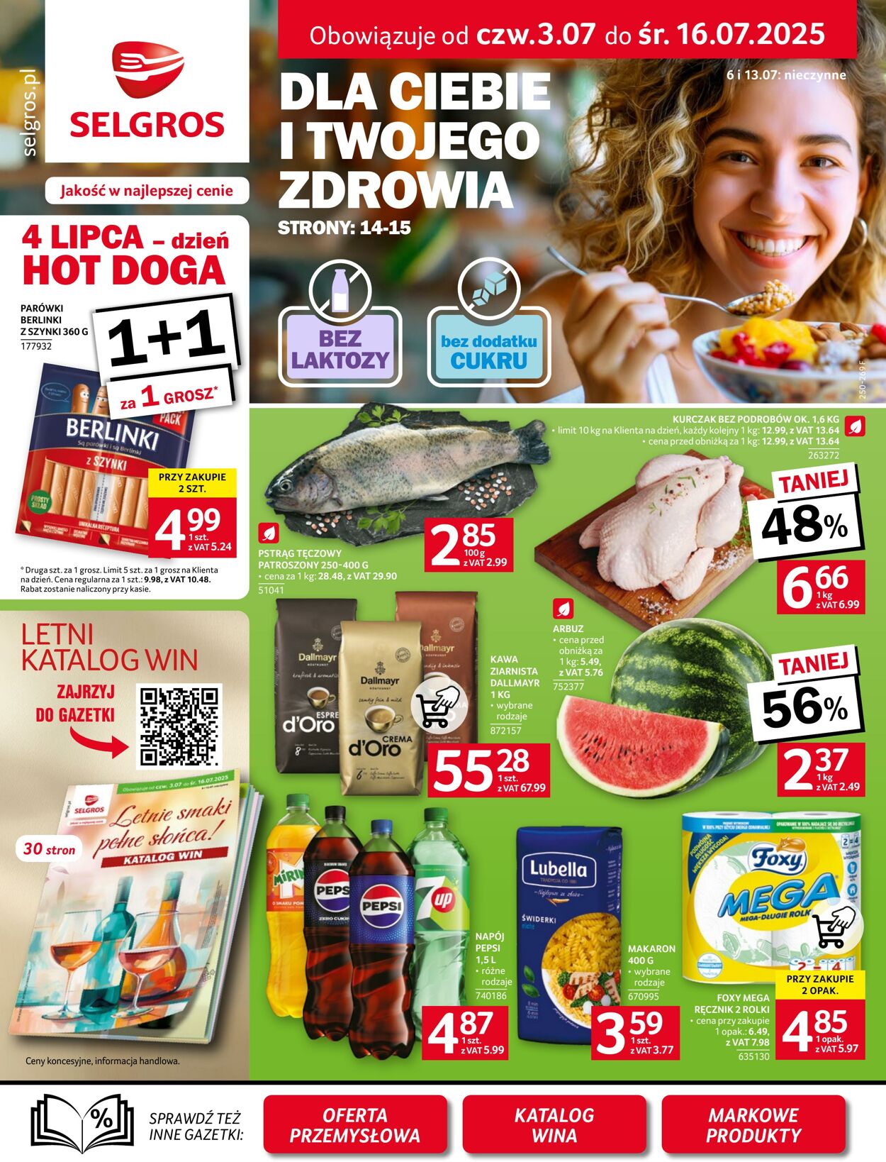 Gazetka Selgros 03.07.2025 - 16.07.2025