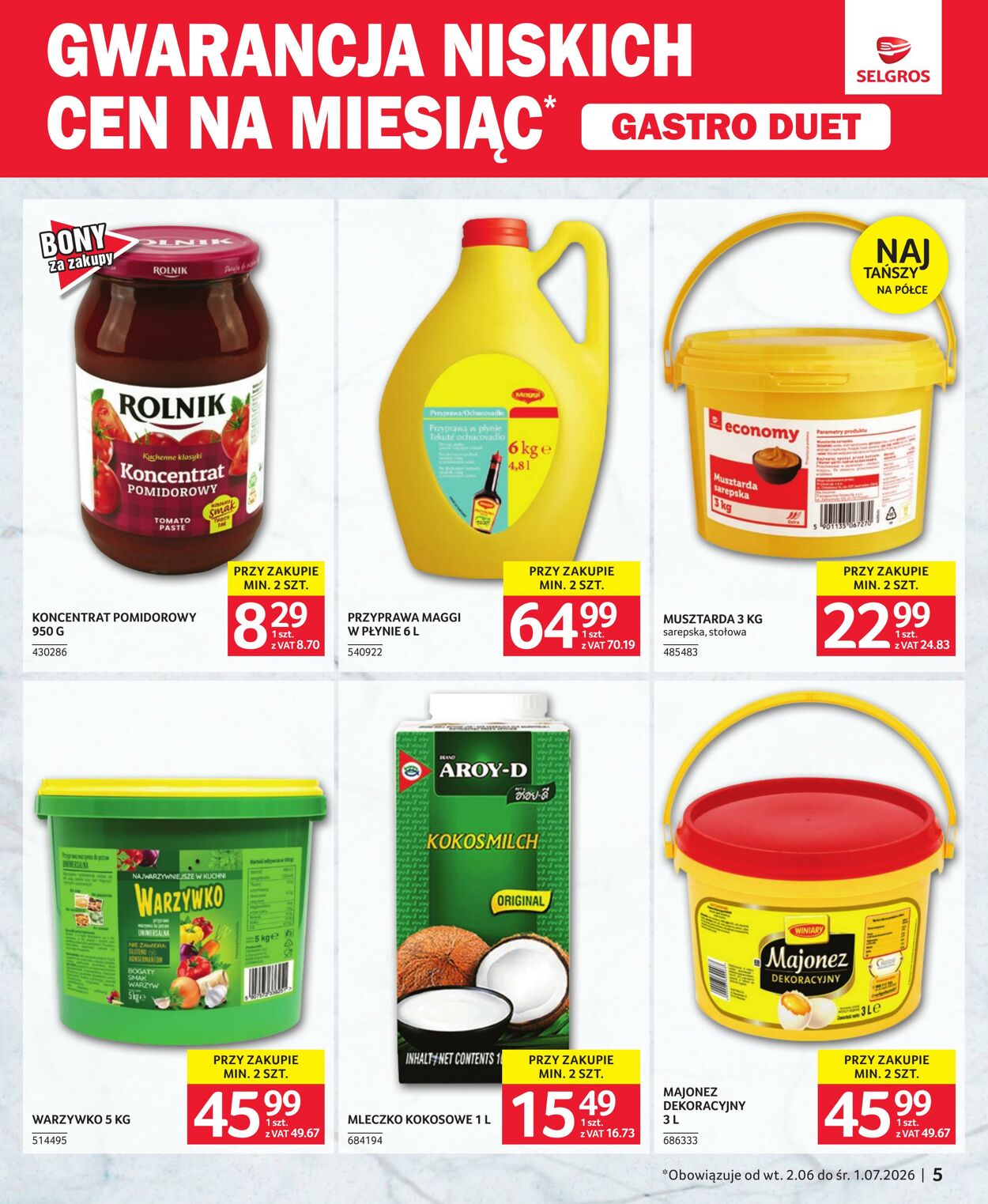 Gazetka Selgros 26.06.2026 - 12.07.2026