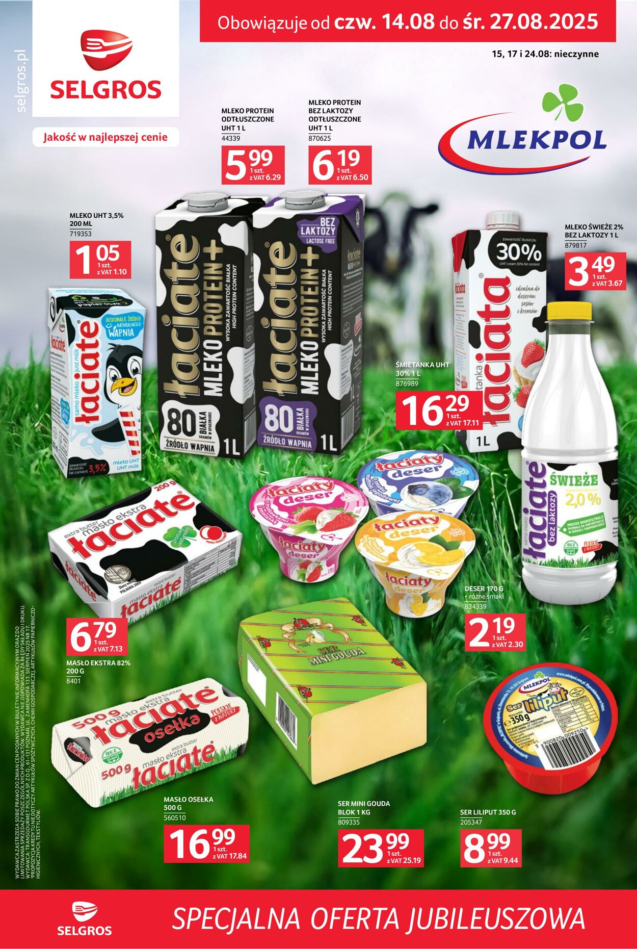 Gazetka Selgros 14.08.2025 - 27.08.2025