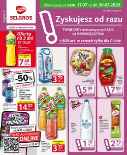 Gazetka Selgros 17.07.2025 - 30.07.2025