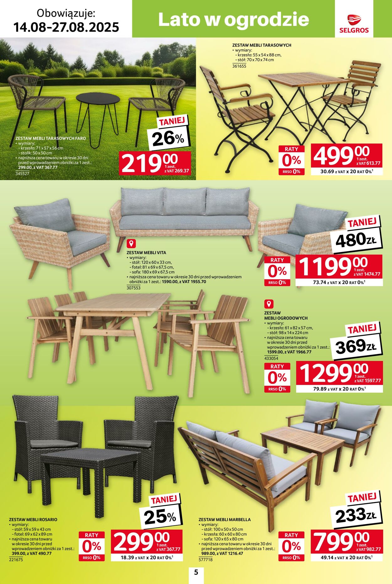 Gazetka Selgros 14.08.2025 - 27.08.2025