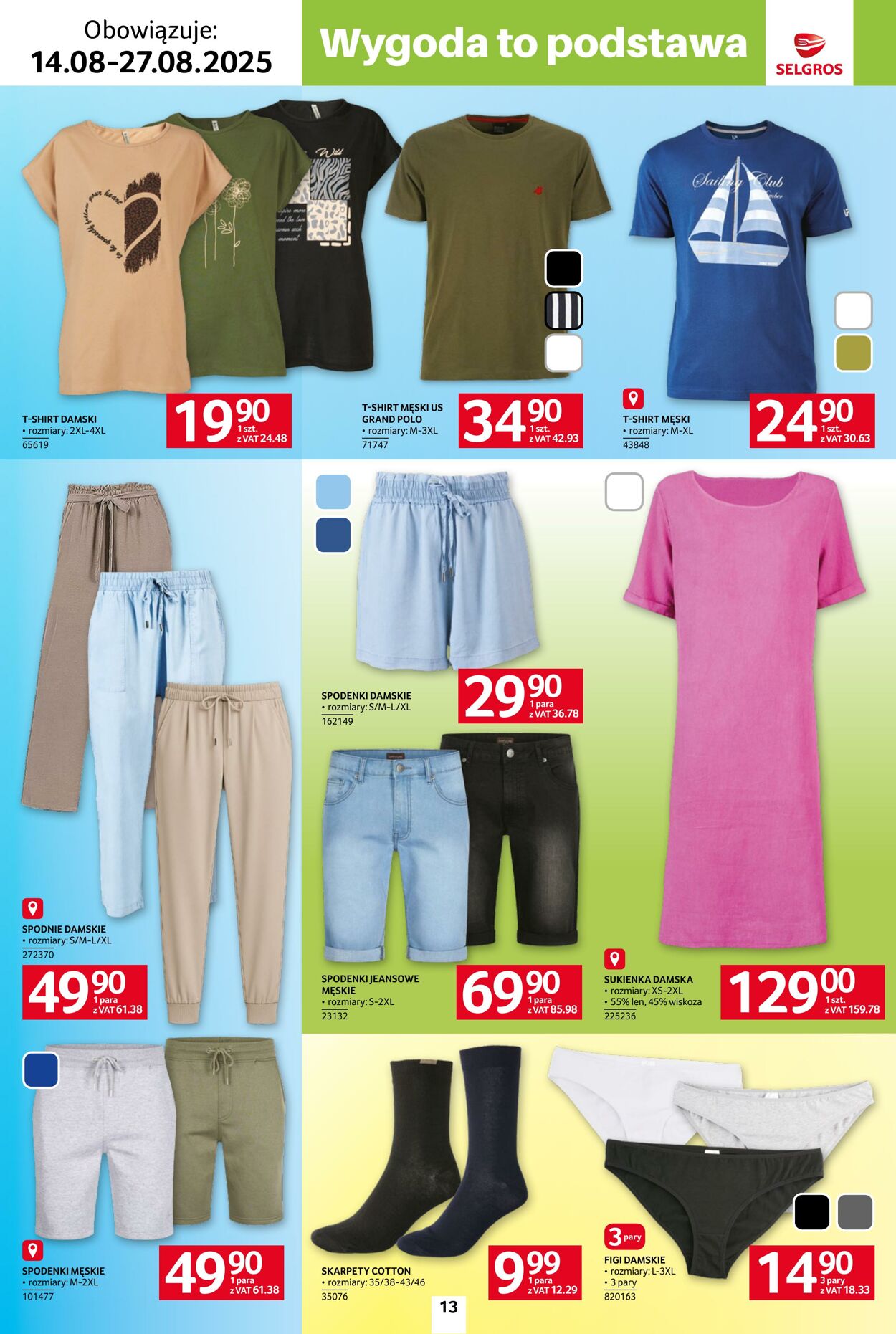 Gazetka Selgros 14.08.2025 - 27.08.2025