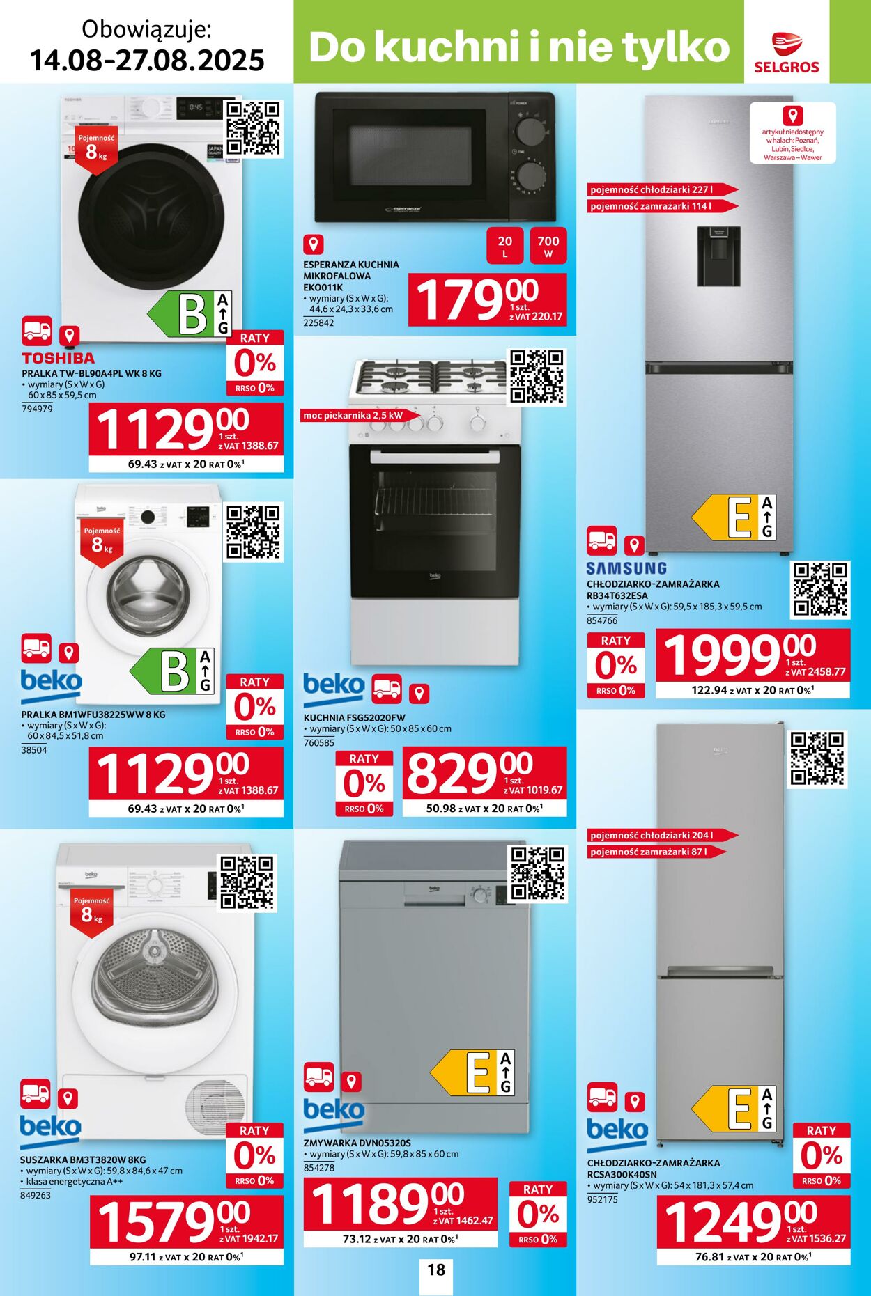 Gazetka Selgros 14.08.2025 - 27.08.2025