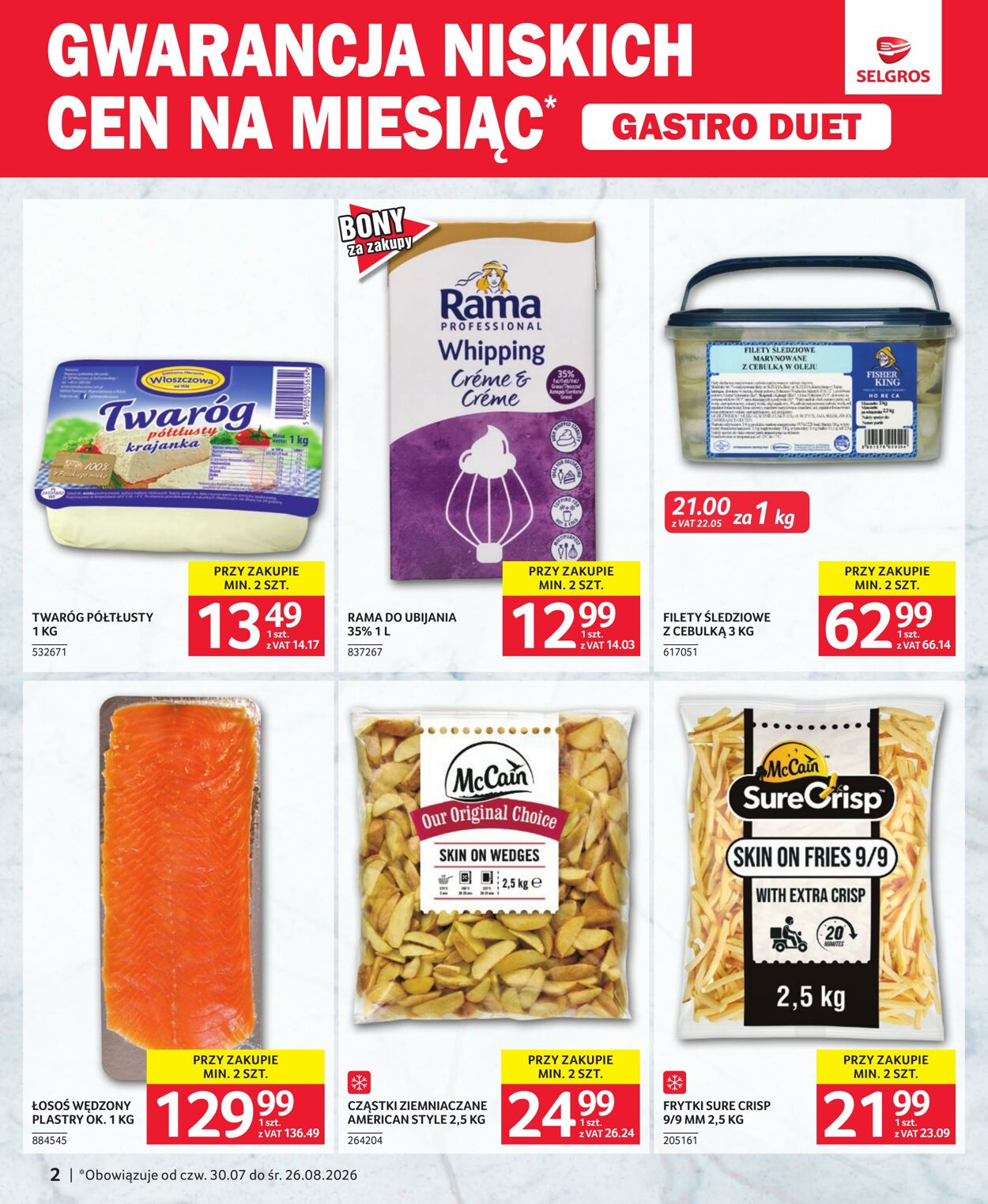 Gazetka Selgros 26.07.2026 - 16.08.2026