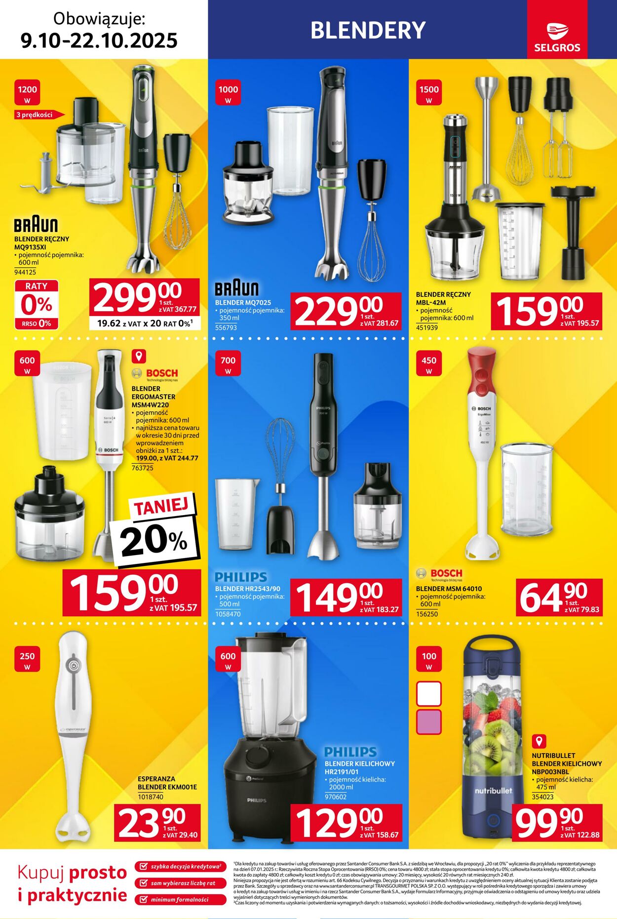 Gazetka Selgros 09.10.2025 - 22.10.2025