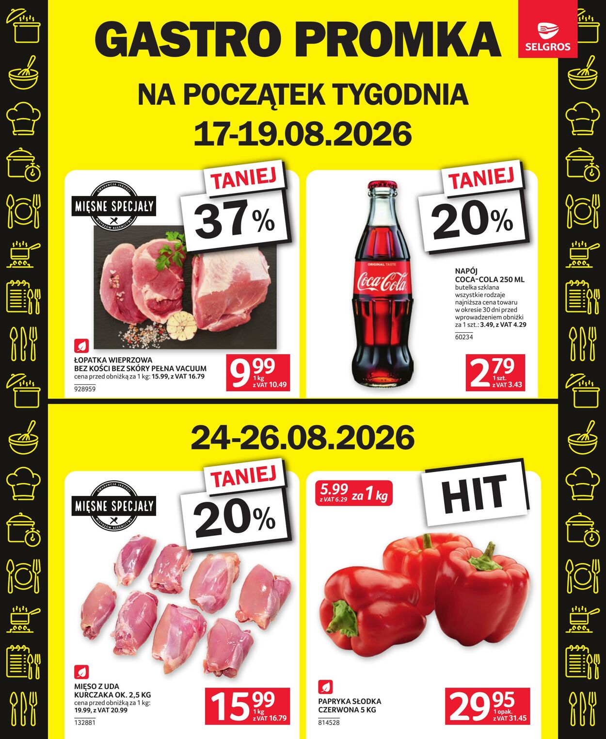 Gazetka Selgros 26.08.2026 - 17.09.2026