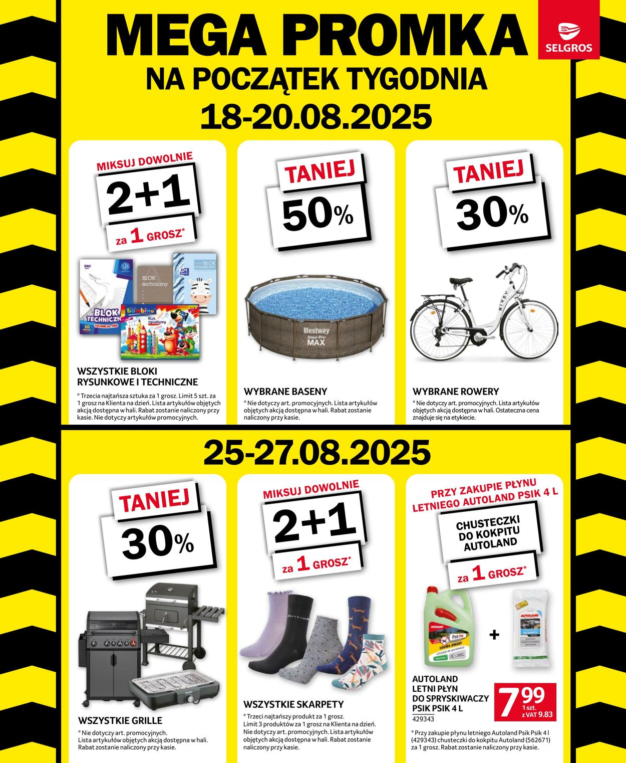 Gazetka Selgros 18.08.2025 - 20.08.2025