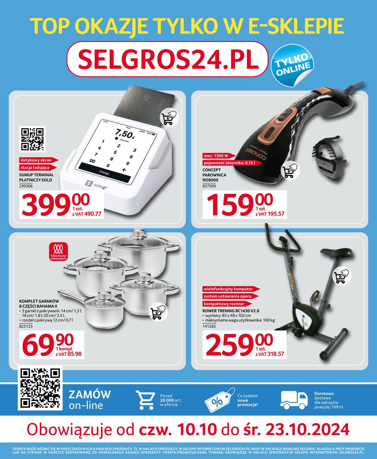 Gazetka Selgros 10.10.2024 - 23.10.2024