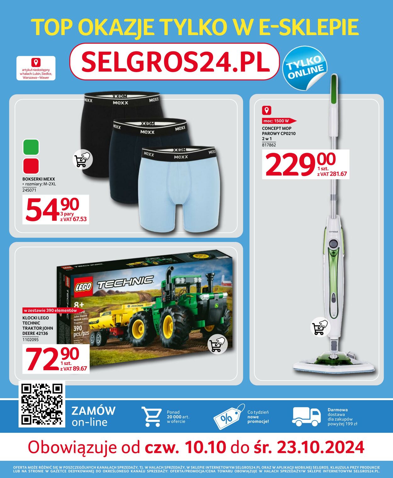 Gazetka Selgros 10.10.2024 - 23.10.2024