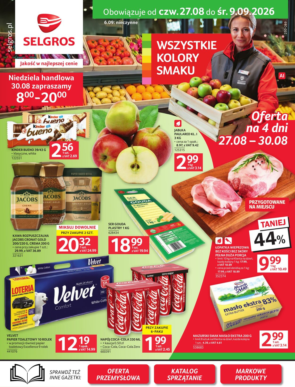 Gazetka Selgros 26.08.2026 - 18.09.2026