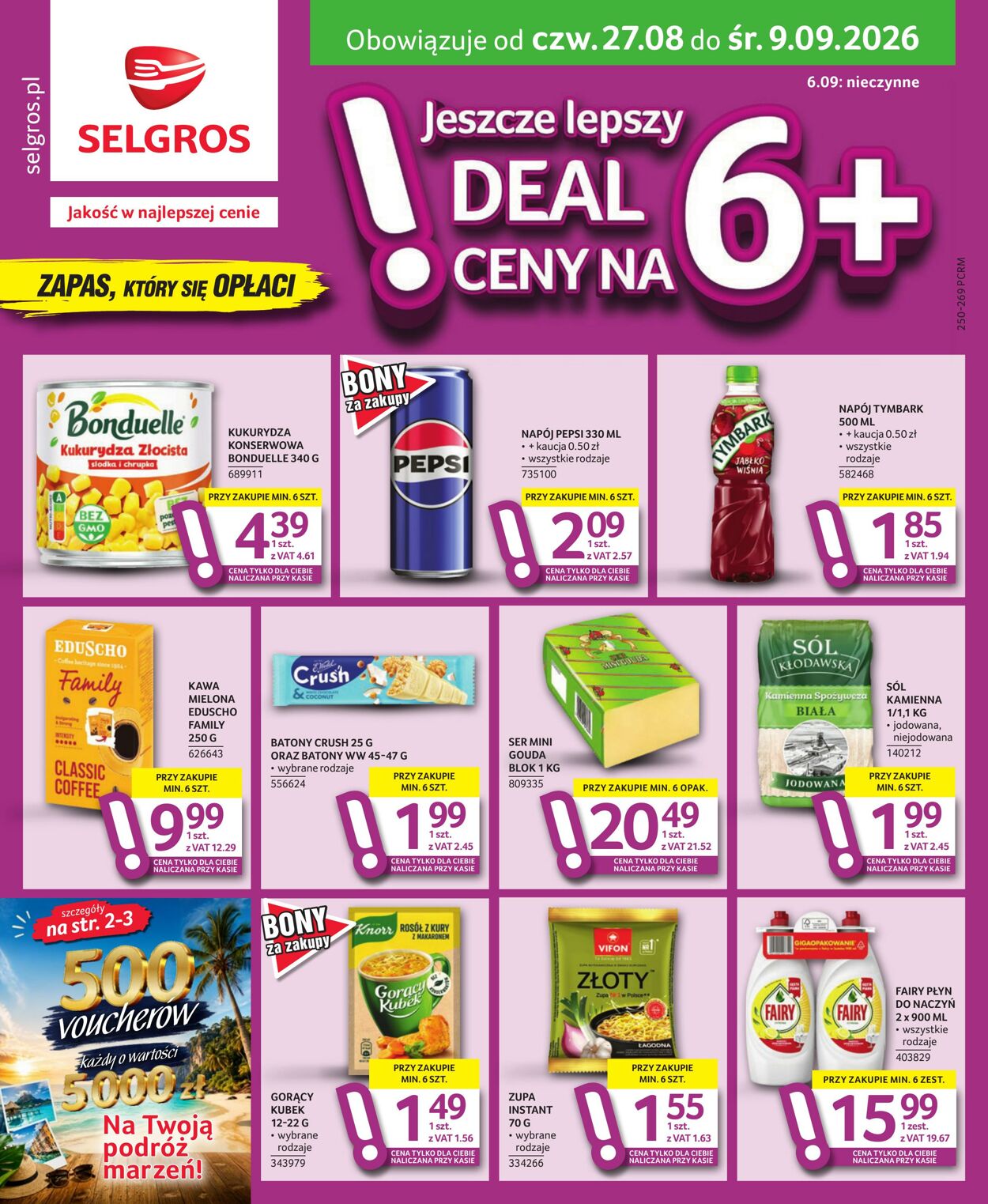 Gazetka Selgros 26.08.2026 - 18.09.2026