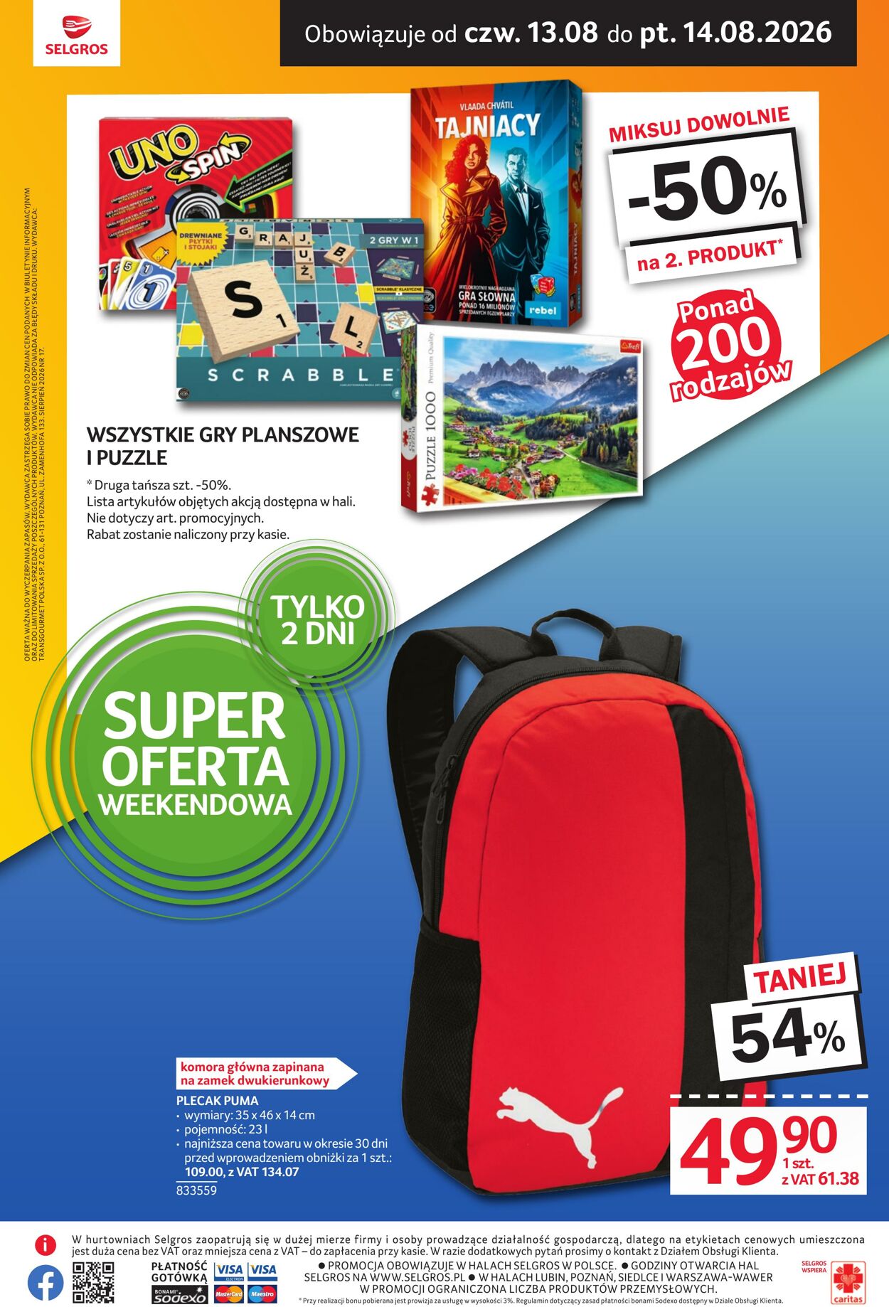 Gazetka Selgros 26.08.2026 - 17.09.2026