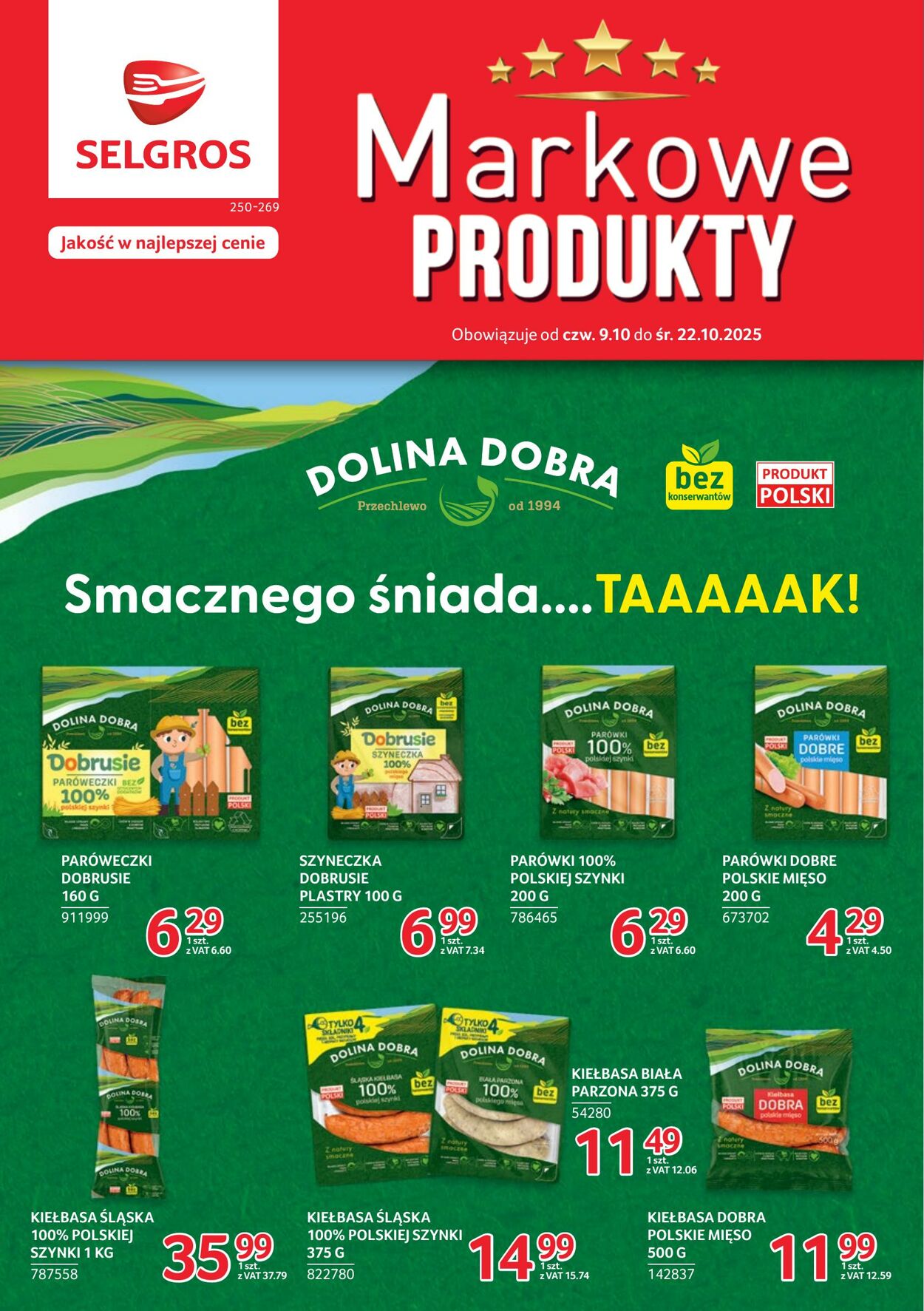 Gazetka Selgros 09.10.2025 - 22.10.2025