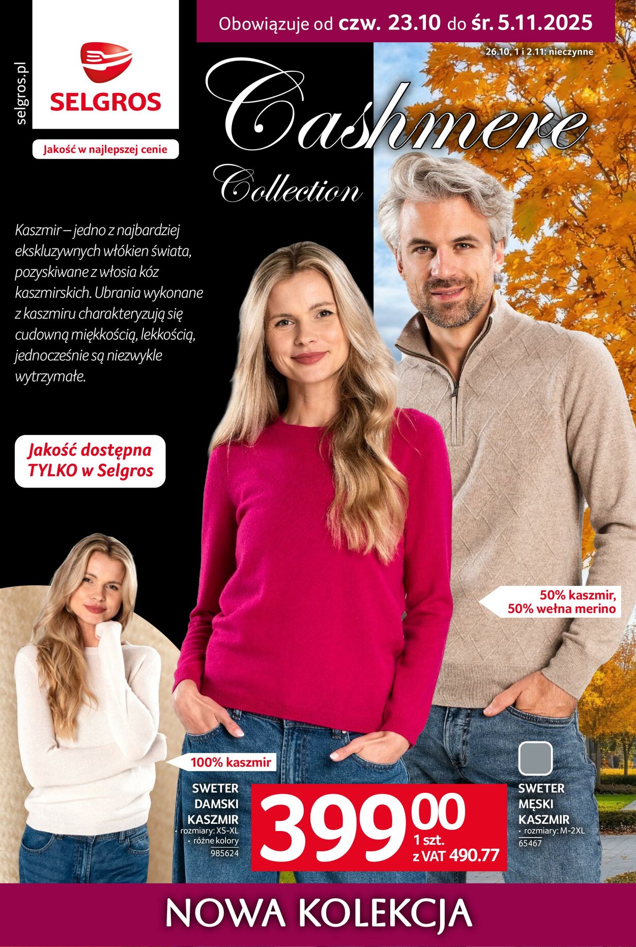 Gazetka Selgros 23.10.2025 - 05.11.2025