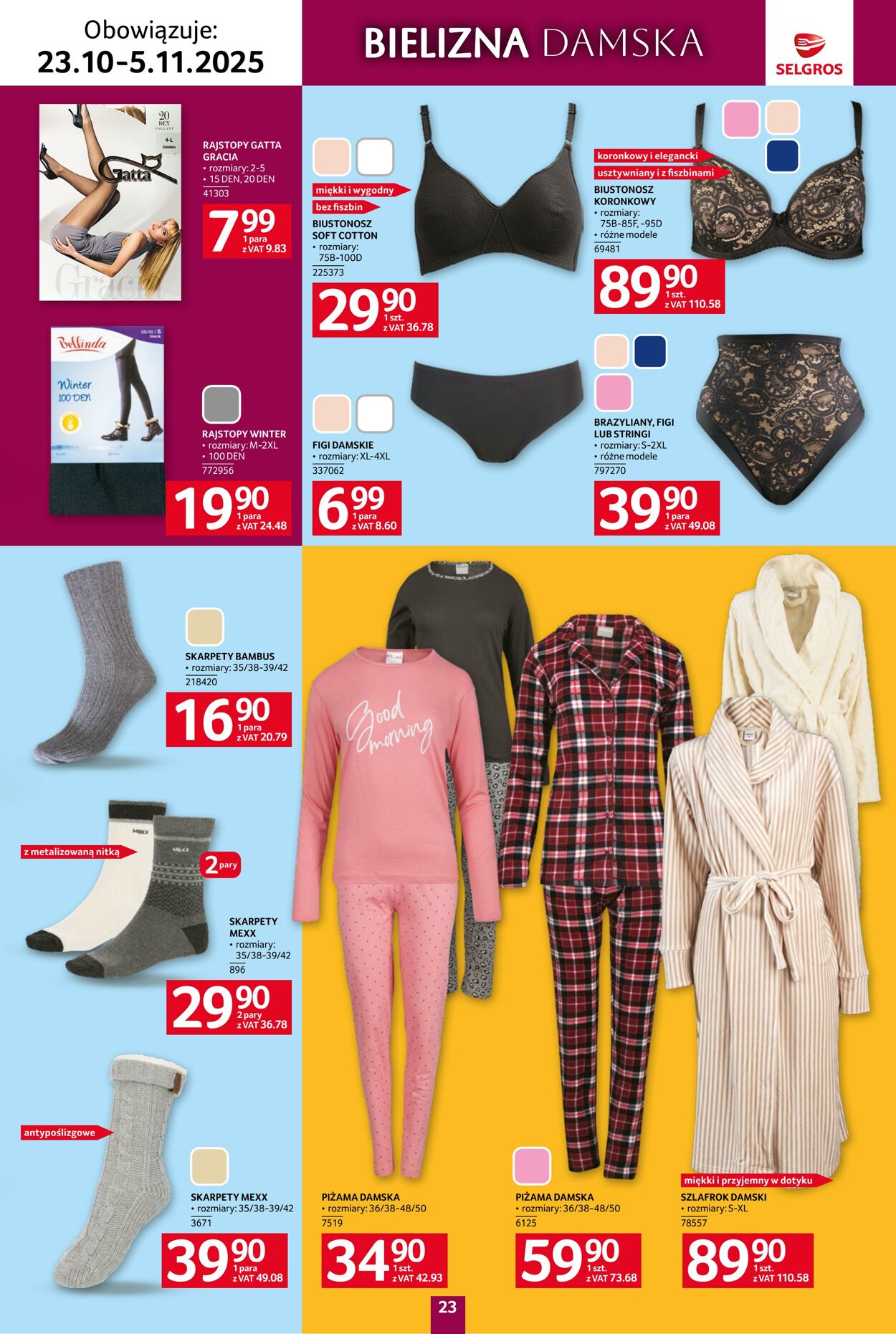 Gazetka Selgros 23.10.2025 - 05.11.2025