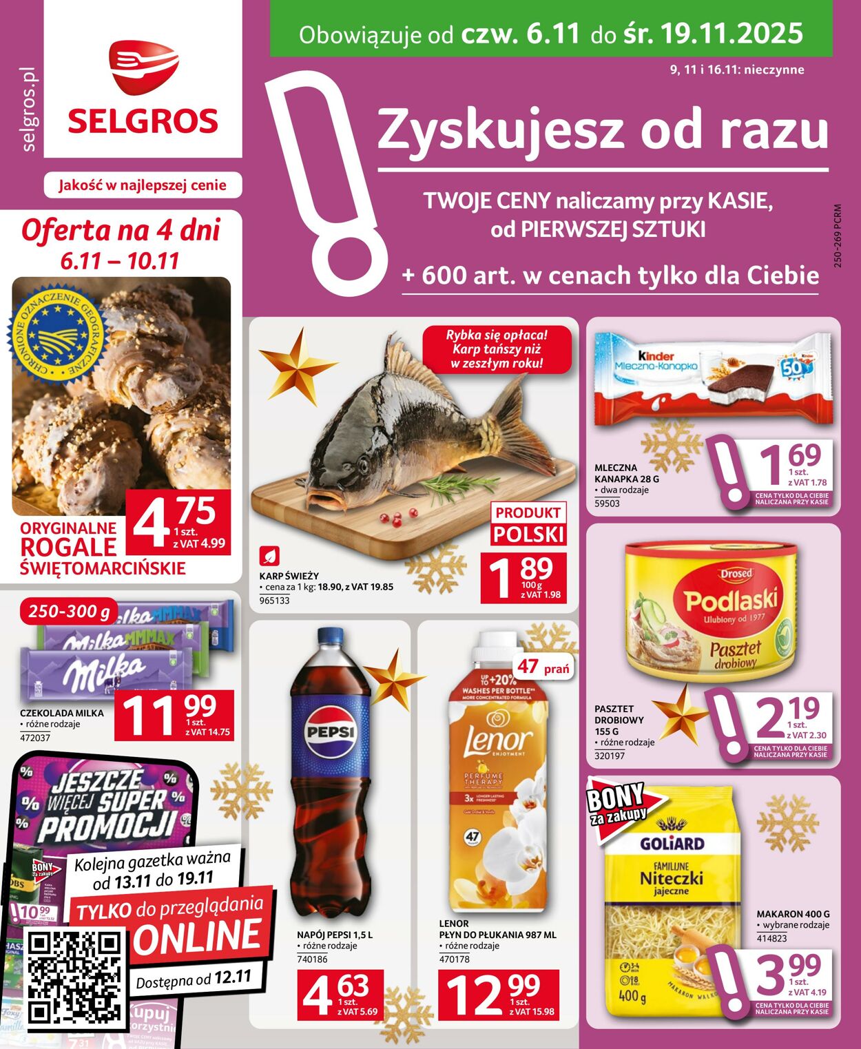 Gazetka Selgros 06.11.2025 - 19.11.2025