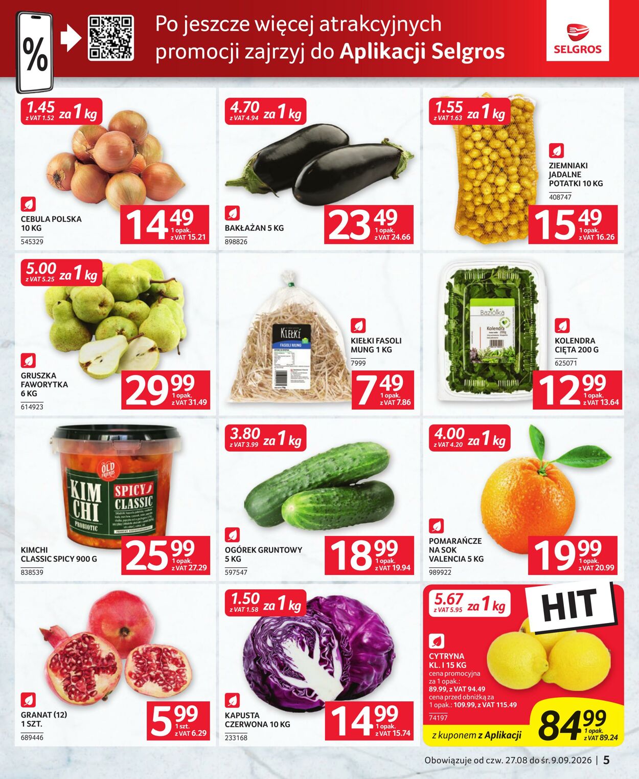 Gazetka Selgros 26.08.2026 - 18.09.2026