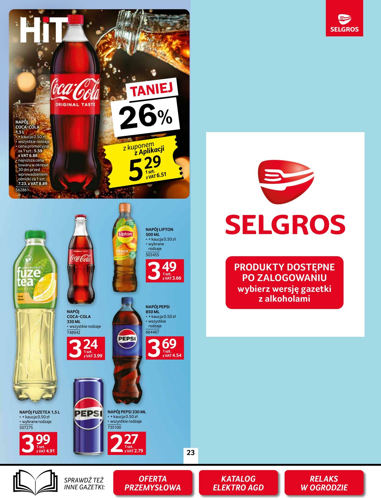 Gazetka Selgros 26.05.2026 - 10.06.2026