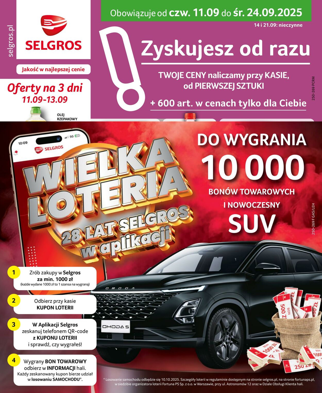 Gazetka Selgros 11.09.2025 - 24.09.2025