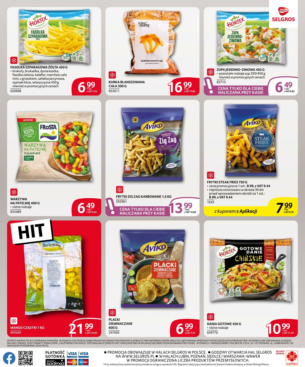 Gazetka Selgros 25.09.2025 - 08.10.2025