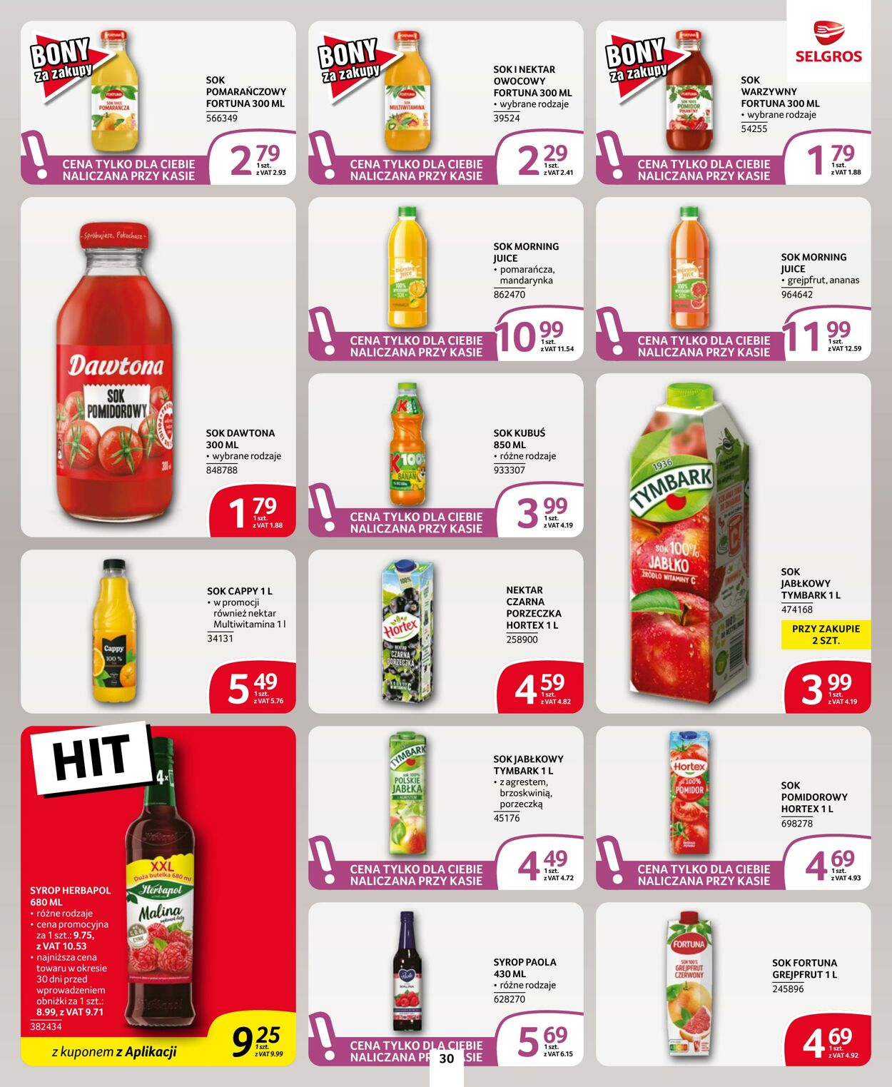 Gazetka Selgros 25.09.2025 - 08.10.2025