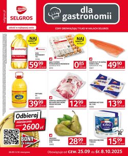 Gazetka Selgros 25.09.2025 - 08.10.2025