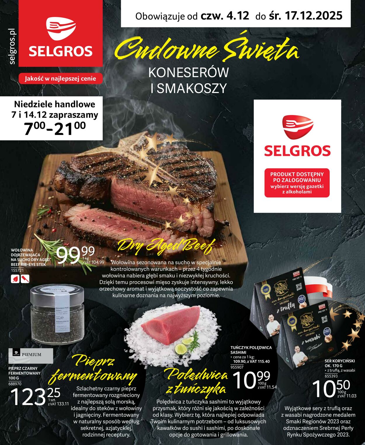 Gazetka Selgros 04.12.2025 - 17.12.2025