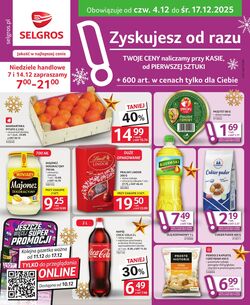 Gazetka Selgros 04.12.2025 - 17.12.2025