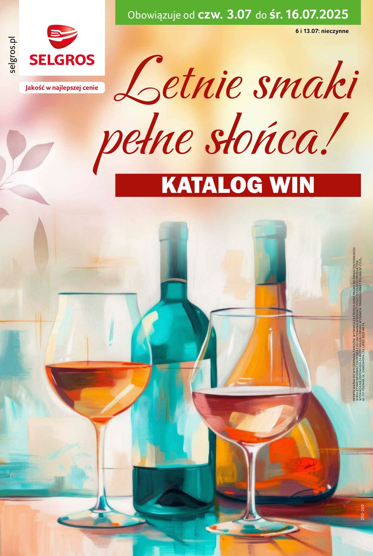 Gazetka Selgros 03.07.2025 - 16.07.2025
