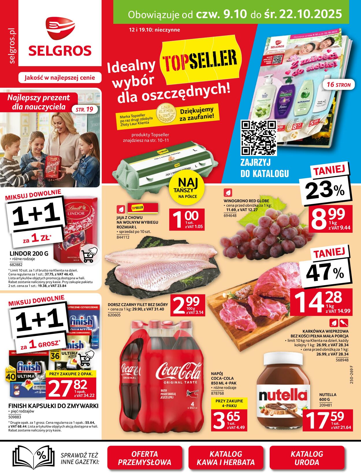 Gazetka Selgros 09.10.2025 - 22.10.2025