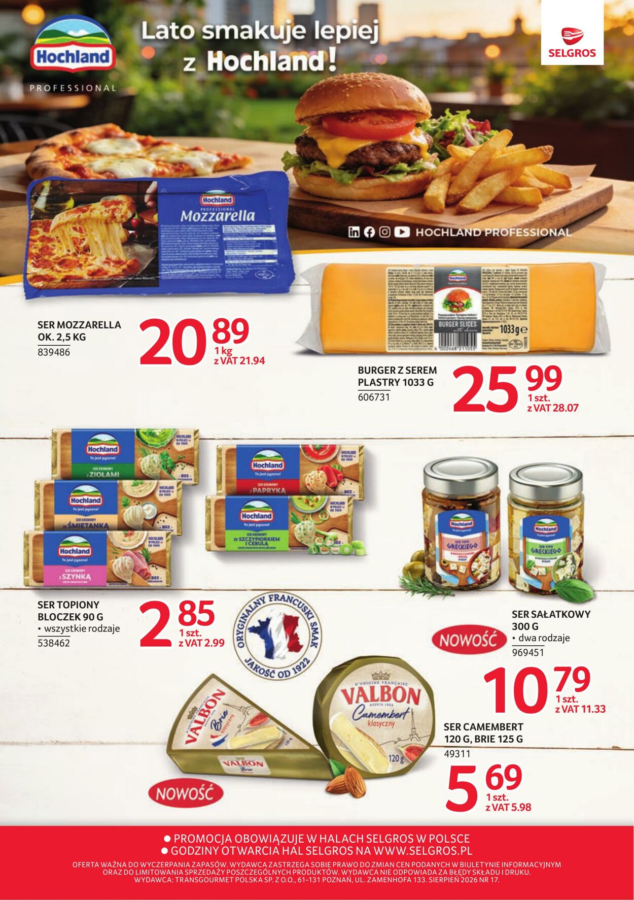 Gazetka Selgros 26.08.2026 - 17.09.2026