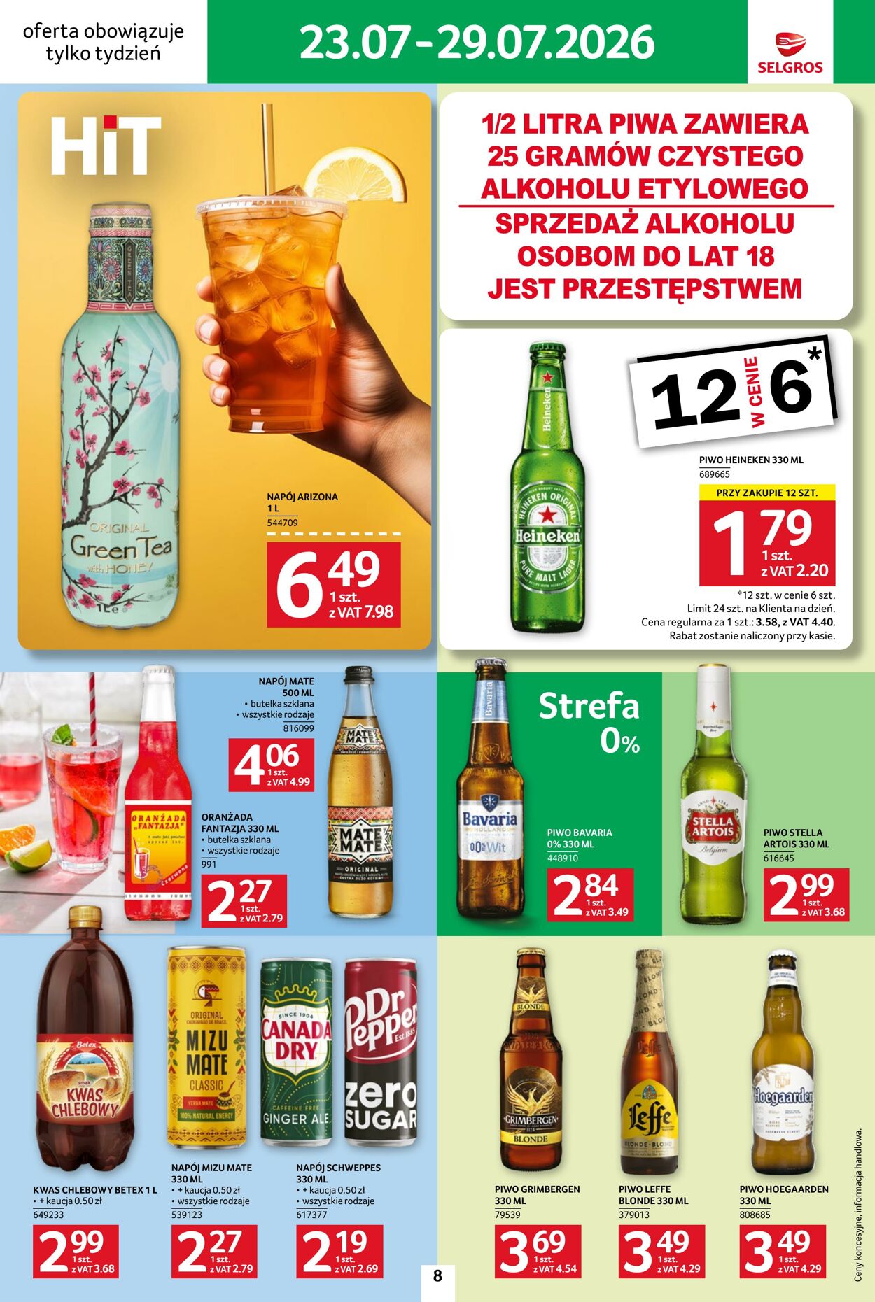 Gazetka Selgros 26.07.2026 - 15.08.2026