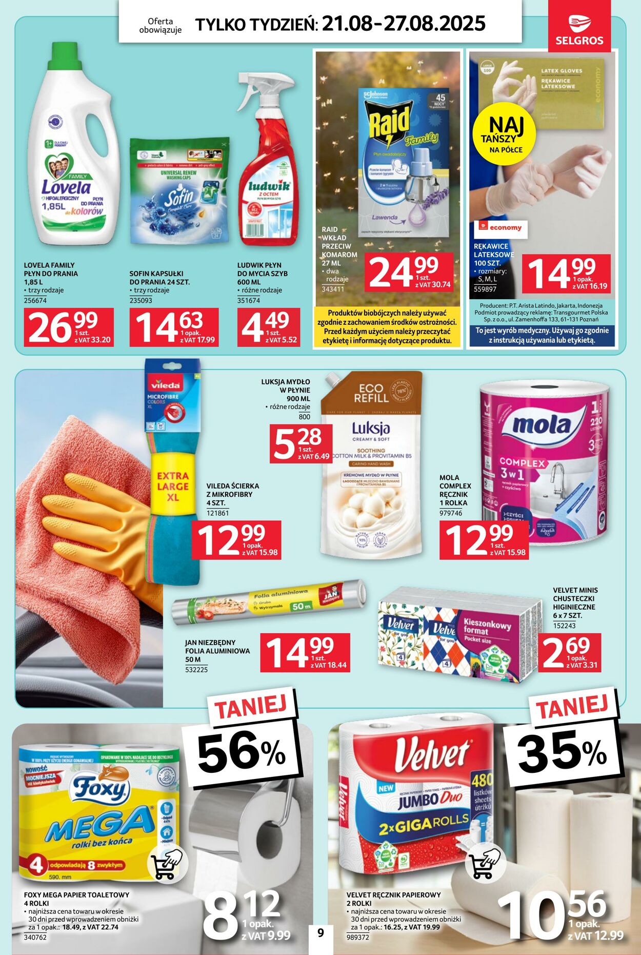 Gazetka Selgros 21.08.2025 - 27.08.2025